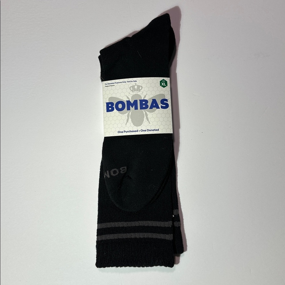 Bombas - Men's Black Socks - NEW!